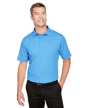 Devon & Jones Performance Men's Address Melange Polo. DG22